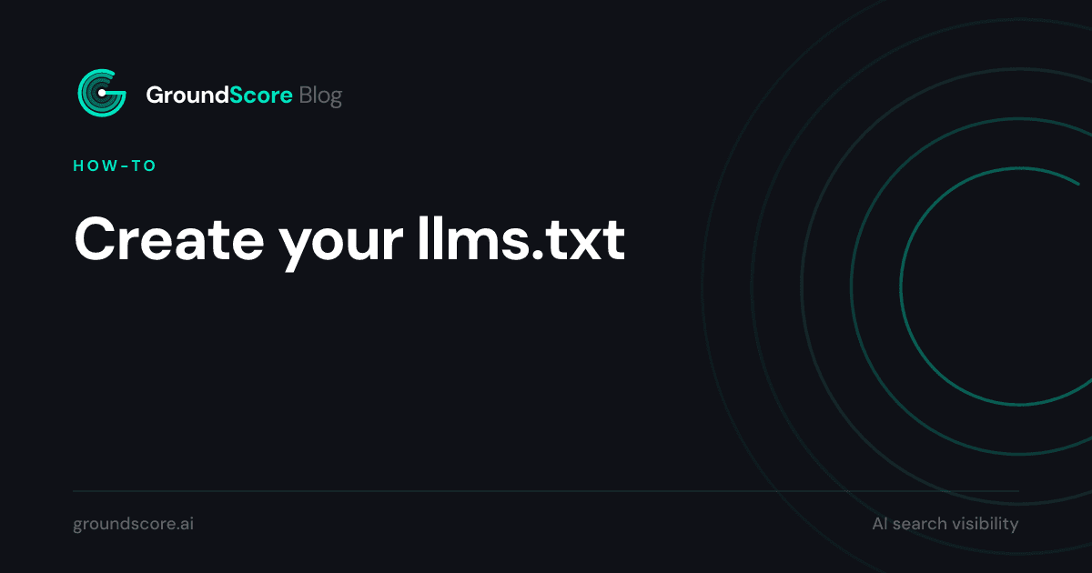 Step-by-step workflow for writing and publishing an llms.txt file to a website root