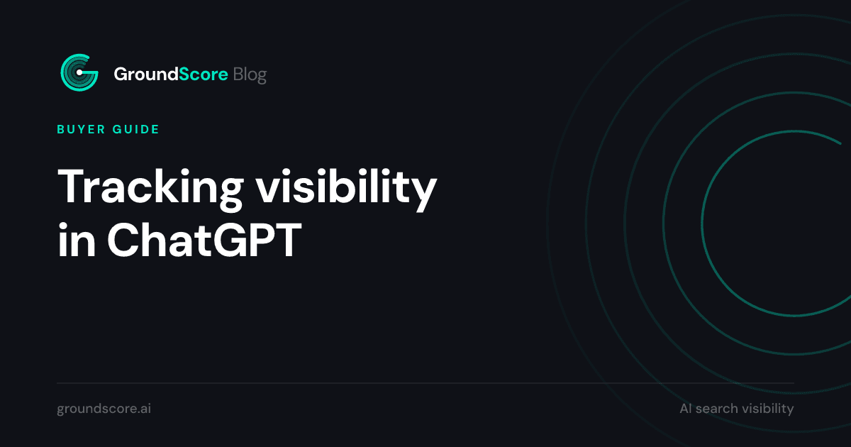 Three methods for tracking website visibility in ChatGPT and AI search engines